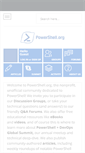 Mobile Screenshot of powershell.org