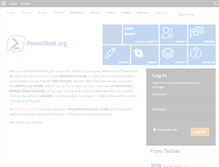 Tablet Screenshot of powershell.org